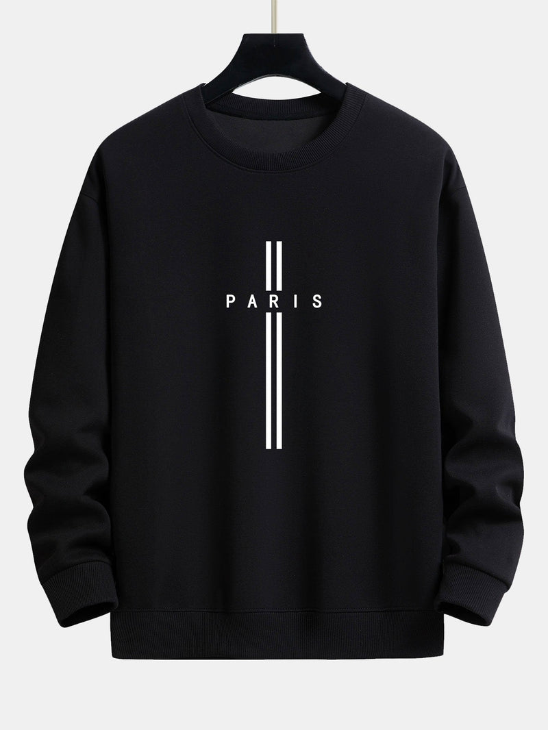 Lex | Sweater met Parijse strepenprint en relaxte pasvorm