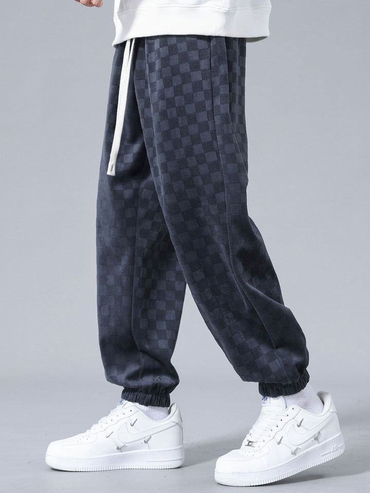 Oscar | Joggingbroek met Ruitpatroon