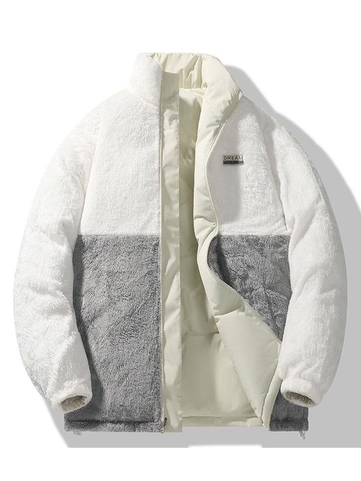 Frank | Omkeerbare teddyfleece jas