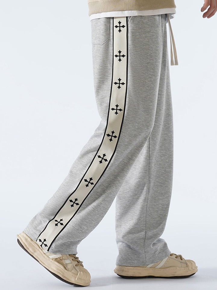 Rens | Pantalon Relax Fit met Zijstreep