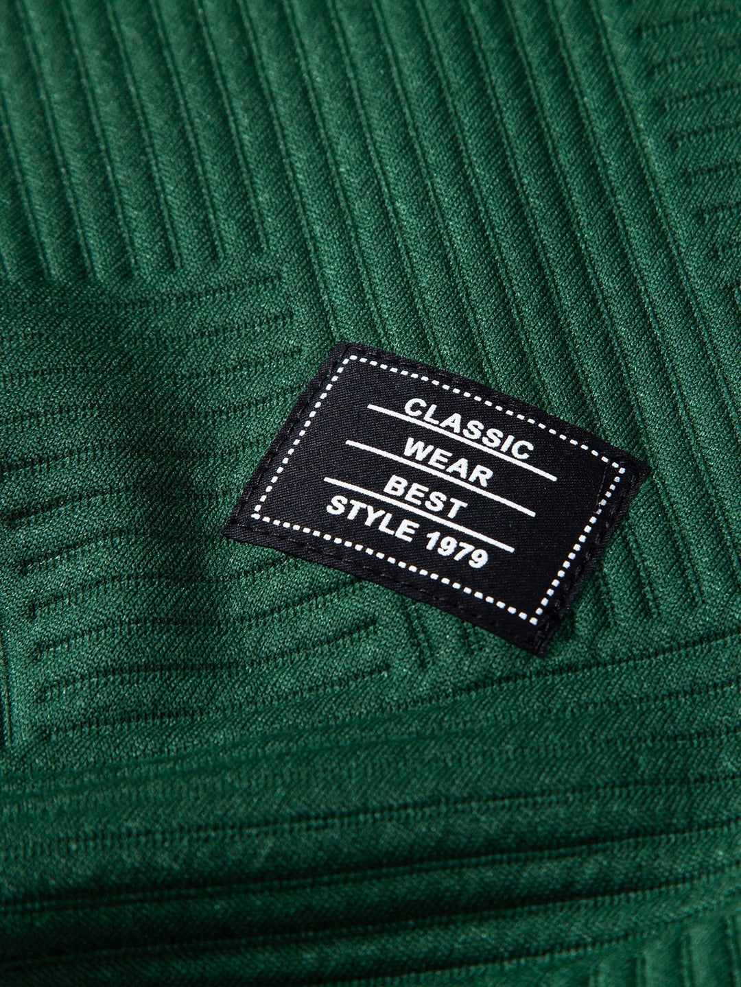 Thomas | Sweater met geometrische strepen en relaxte pasvorm