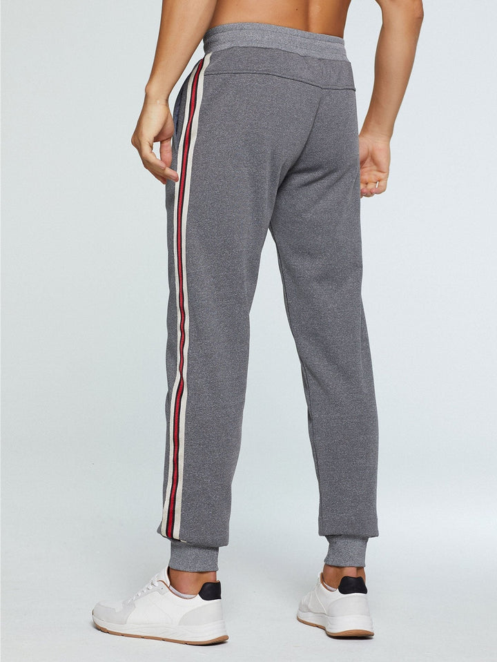Leon | Teddy Gevoerde Joggingbroek met Zijstreep