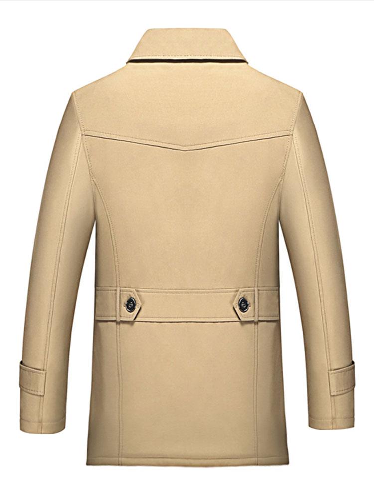 Wim | Trenchcoat van middellange lengte