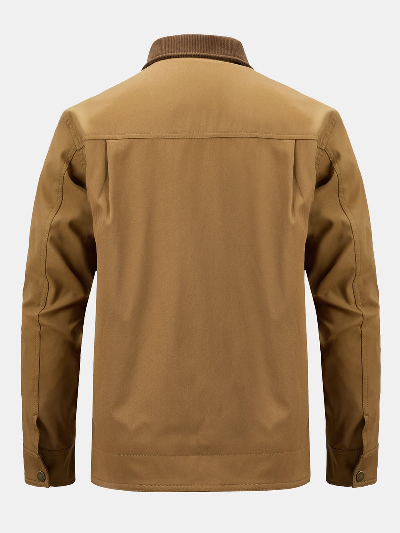 Danny | Jack met corduroy kraag en rits