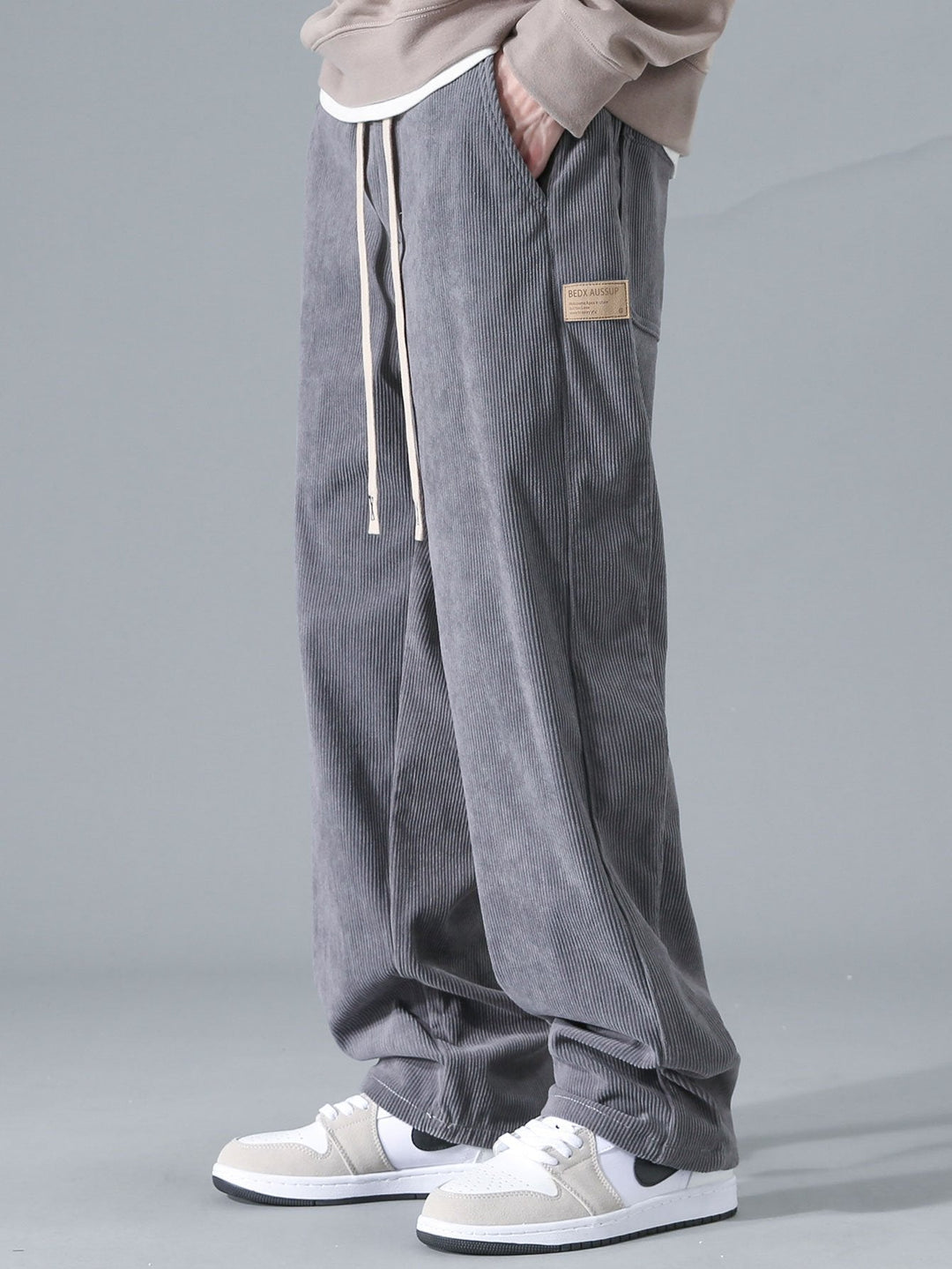 Stef | Rechte Corduroy Broek