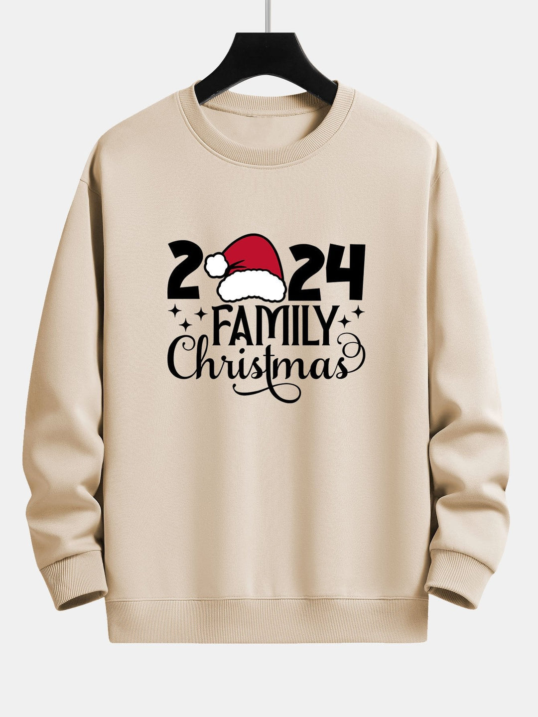 Matthijs | Familiesweater met kerstprint en relaxte pasvorm