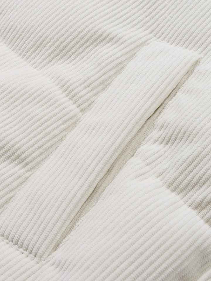 Martijn | Omkeerbare teddy corduroy jas