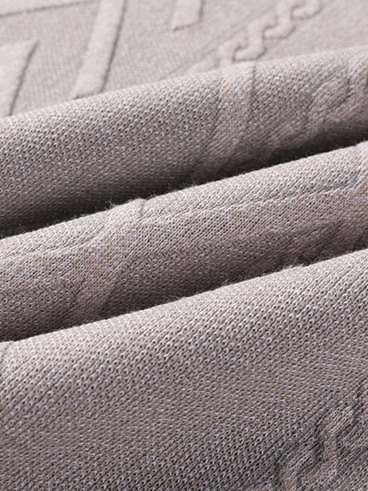 Douwe | Jacquardtrui met geometrisch patroon