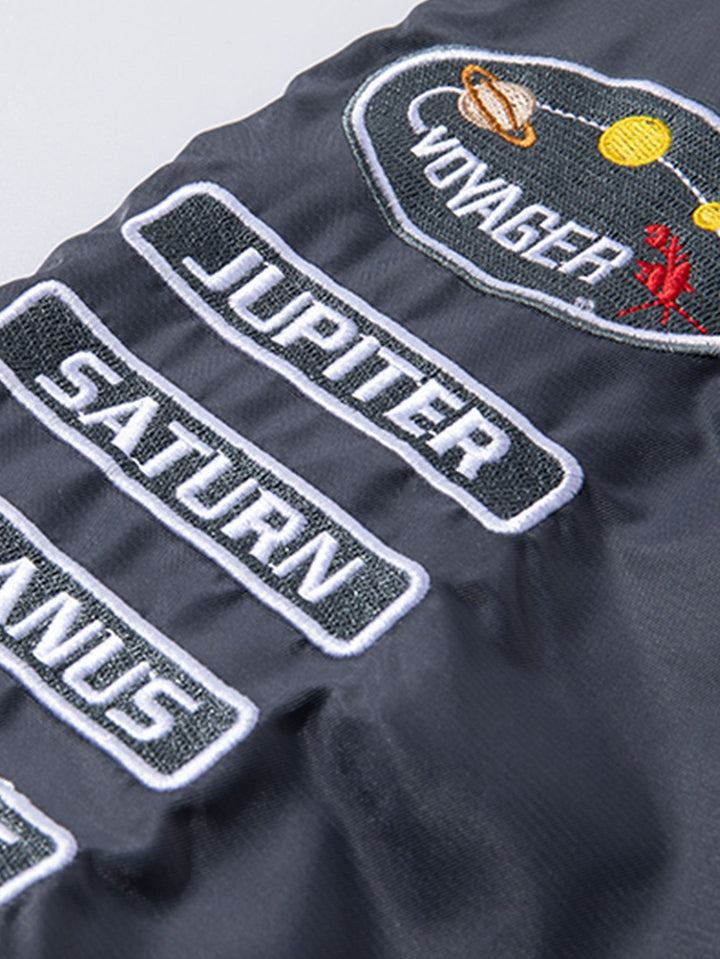 Siebe | Omkeerbaar bomber jack met nasa-patch