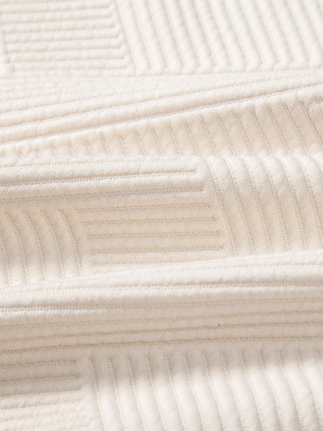 Thomas | Sweater met geometrische strepen en relaxte pasvorm