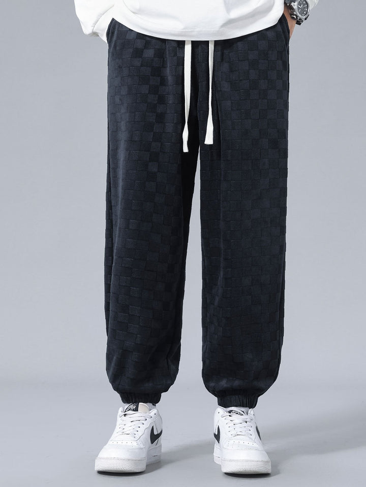 Oscar | Joggingbroek met Ruitpatroon