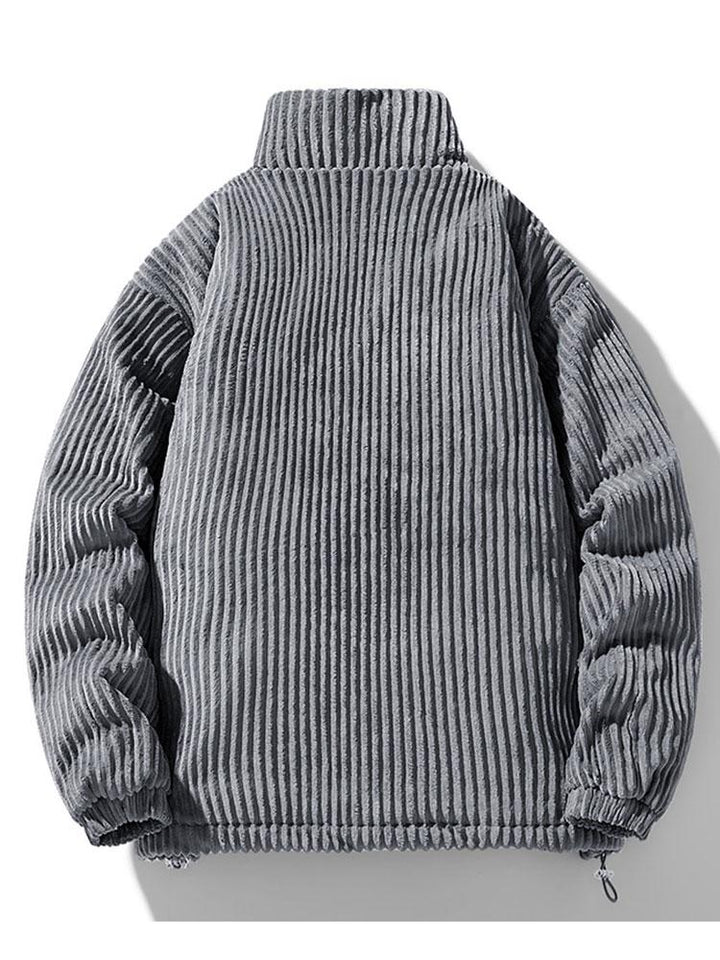 Rutger | Gewatteerde corduroy jas