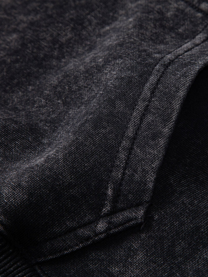 Stef | Hoodie met verwassen vintage-uitstraling en relaxte pasvorm