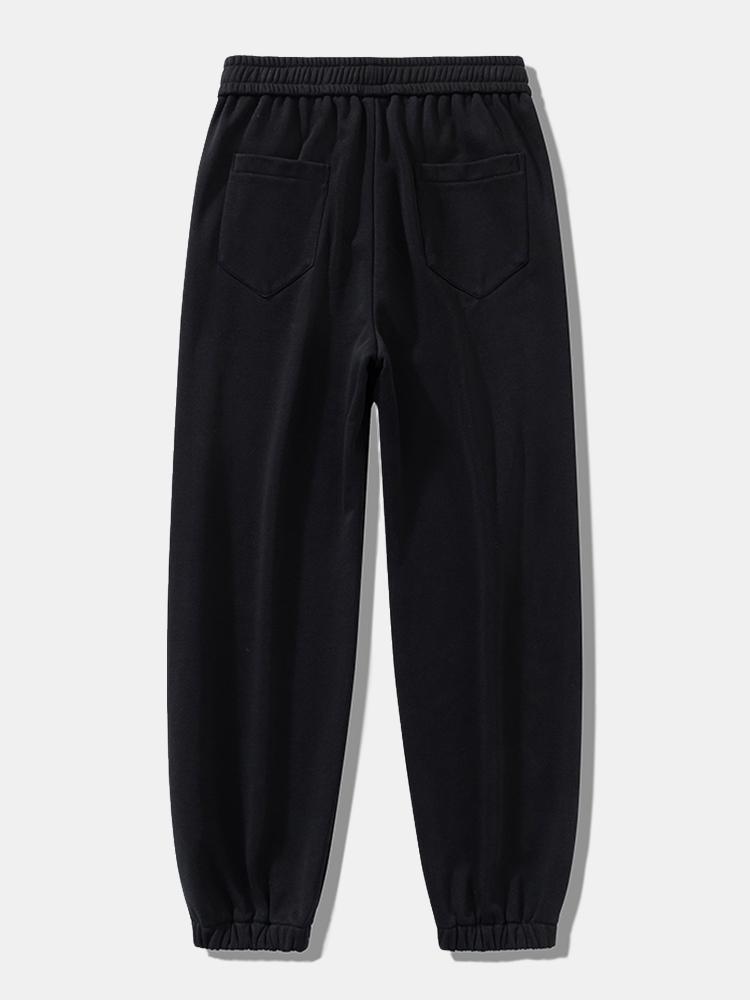 Xavier | Katoenen Joggingbroek met Trekkoord