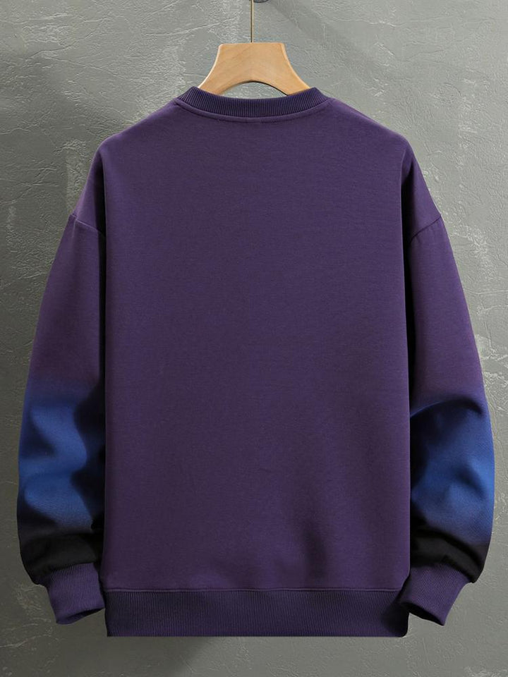 Jonathan | Sweater met kleurverloop en relaxte pasvorm