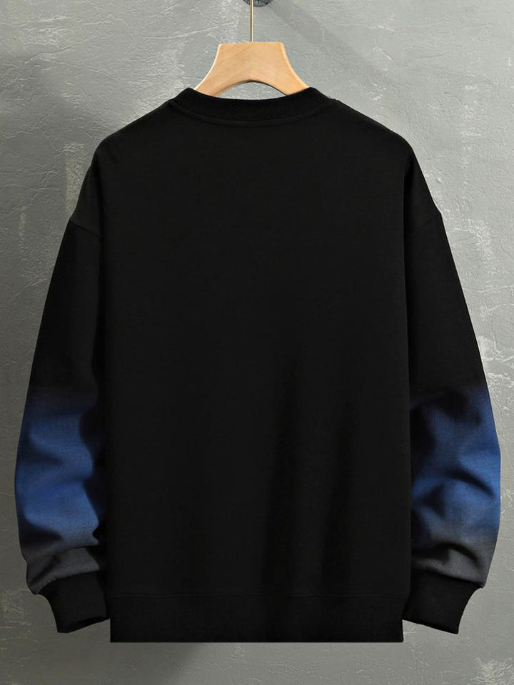 Jonathan | Sweater met kleurverloop en relaxte pasvorm