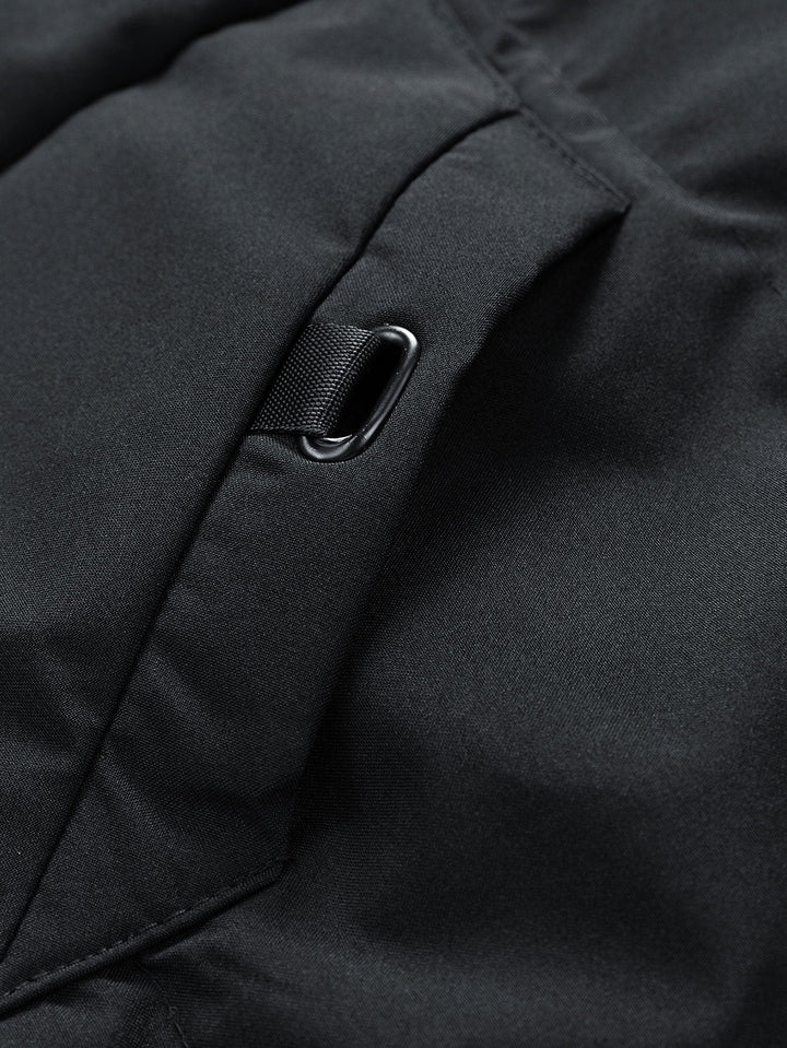 Erik | Verlengde puffer jas met capuchon