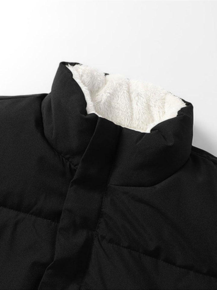 Frank | Omkeerbare teddyfleece jas