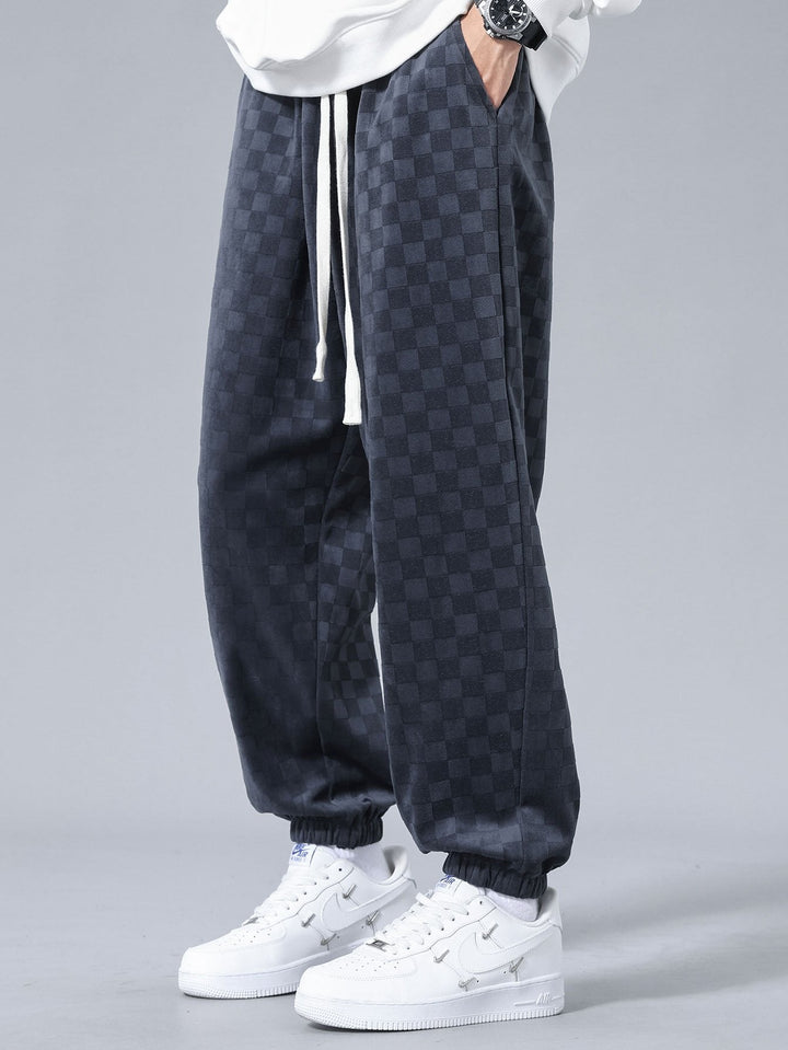 Oscar | Joggingbroek met Ruitpatroon