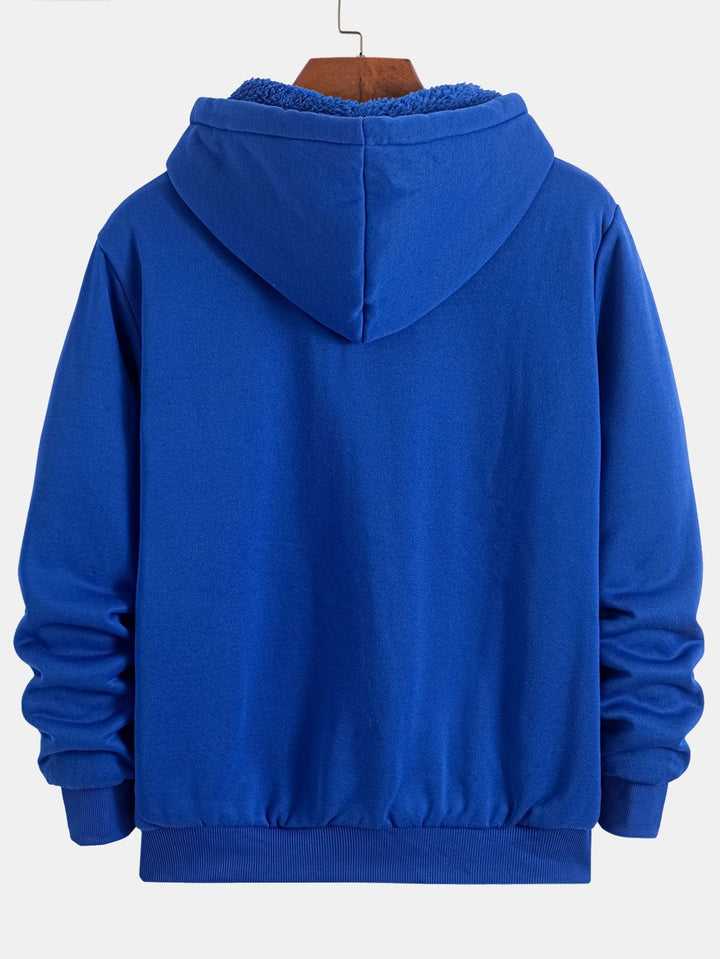 Fedde | Hoodie met teddyfleecevoering