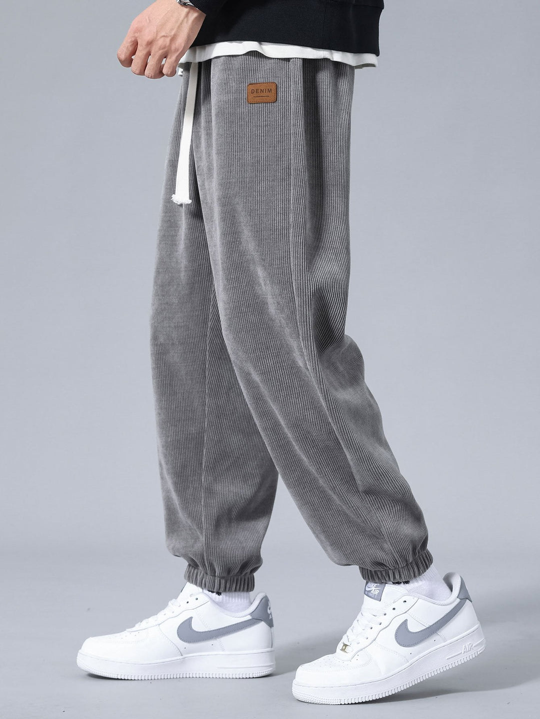 Cas | Corduroy Joggingbroek Dagelijks Comfort