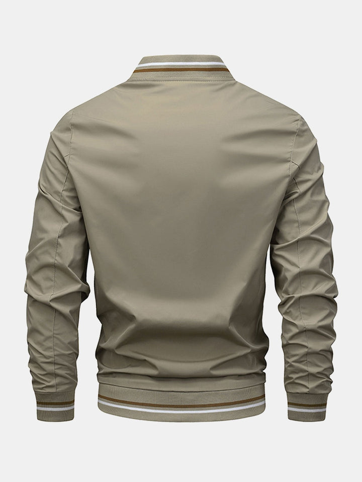Reinout | Bomber jack met doorlopende rits