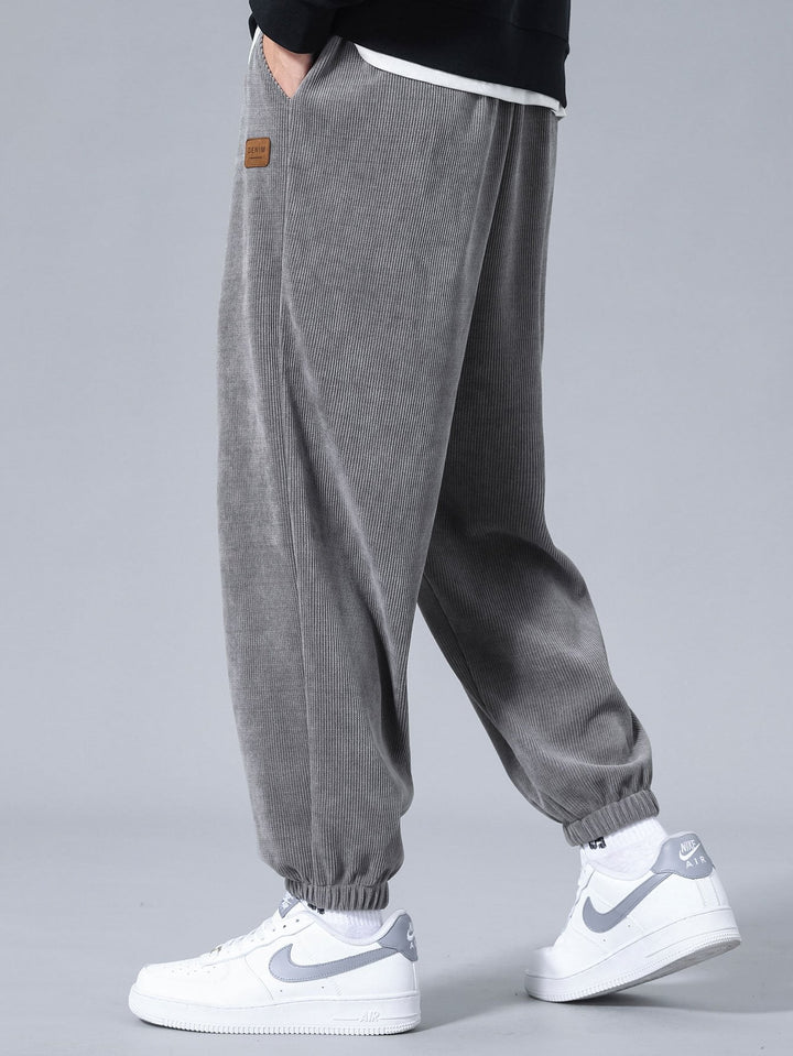 Cas | Corduroy Joggingbroek Dagelijks Comfort