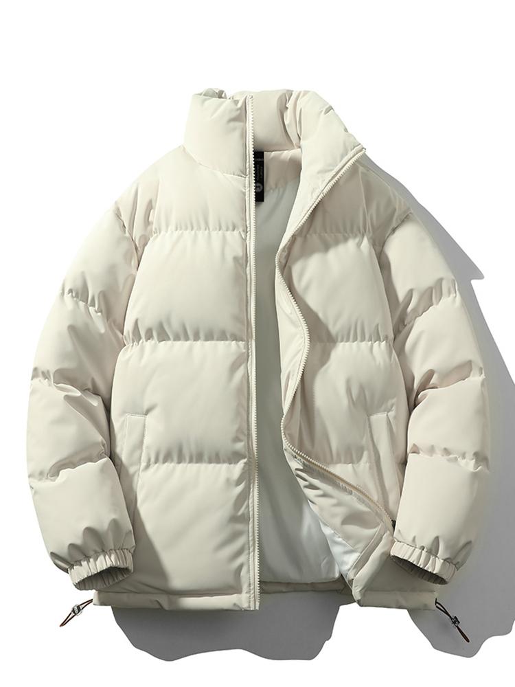 Kevin | Puffer jas met coltrechterkraag
