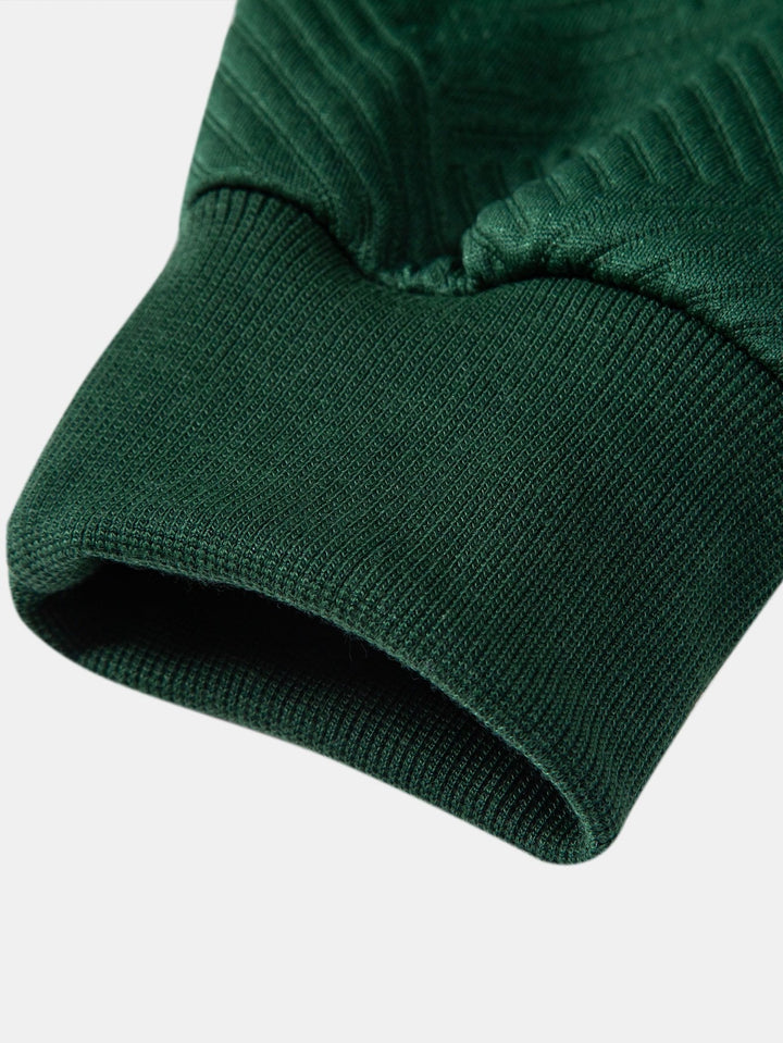 Thomas | Sweater met geometrische strepen en relaxte pasvorm