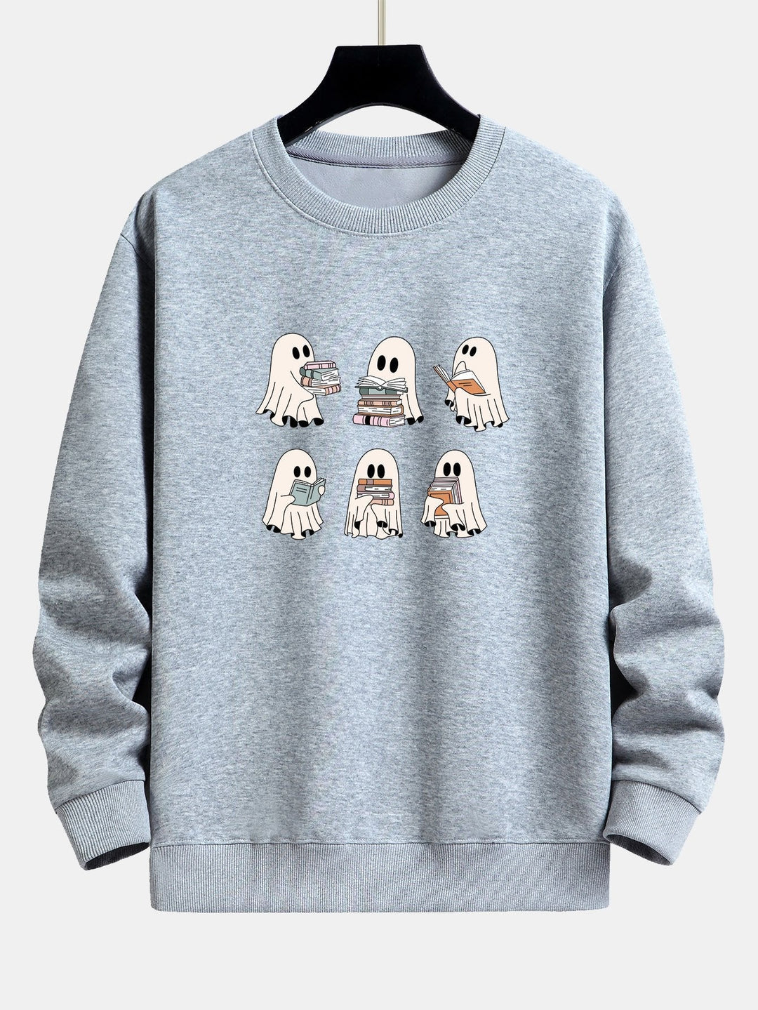 Gijs | Sweater met lezend spookje en relaxte pasvorm