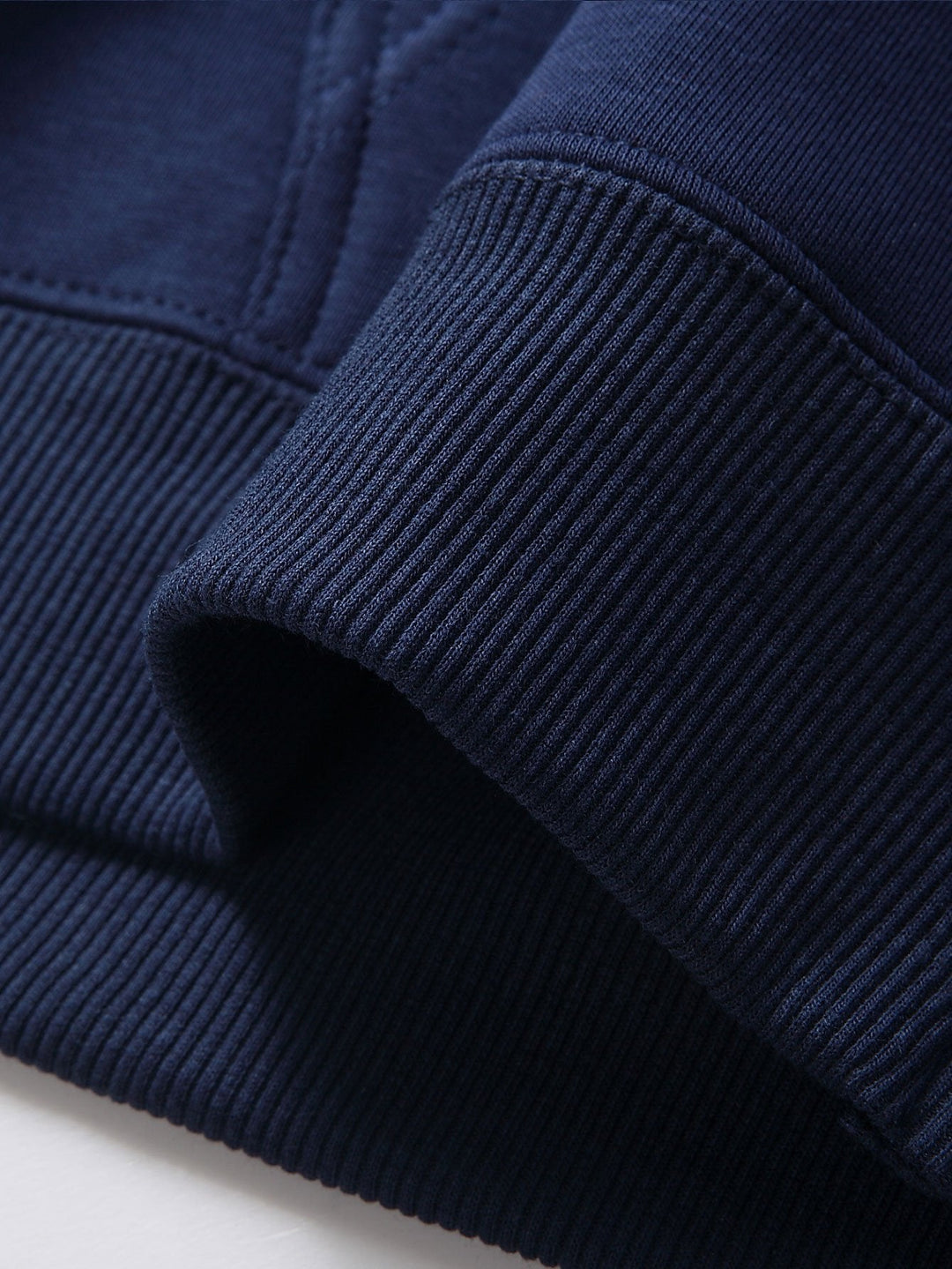 Zeno | Hoodie met pluchevoering, ritssluiting en relaxte pasvorm