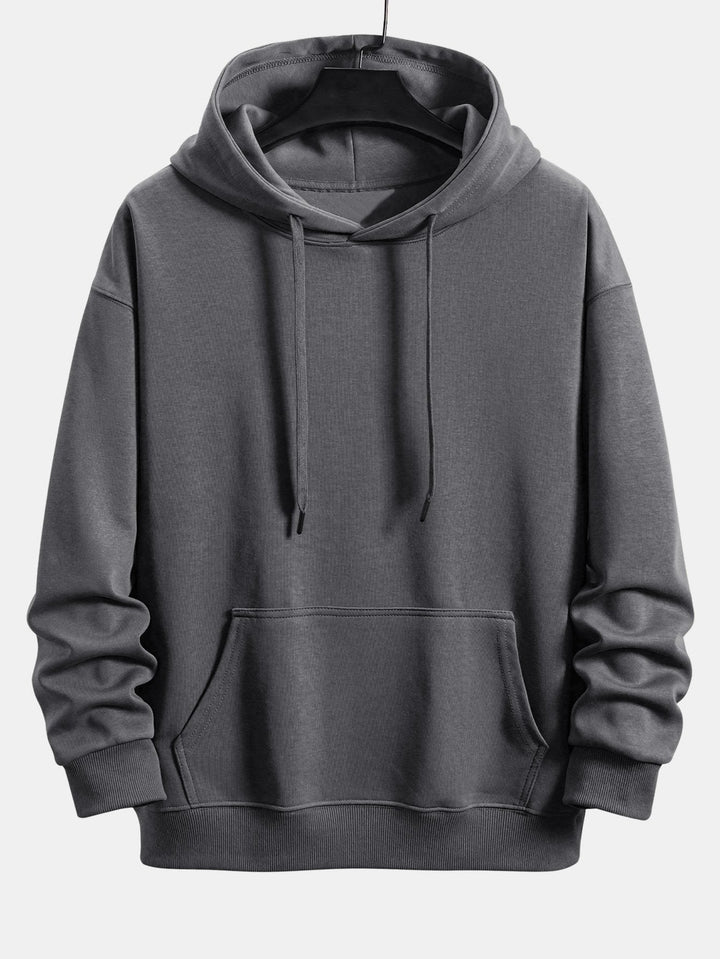 Ralf | Basic hoodie met relaxte pasvorm