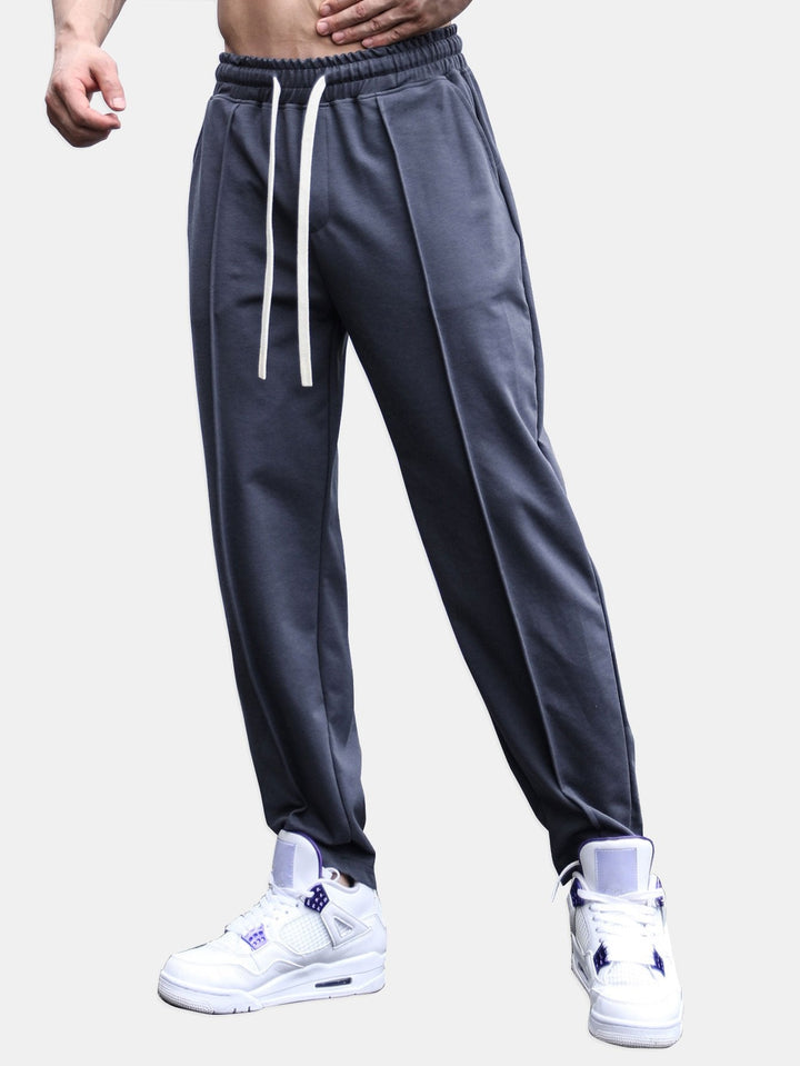 Bart | Tapered Joggingbroek met Pijpvouw