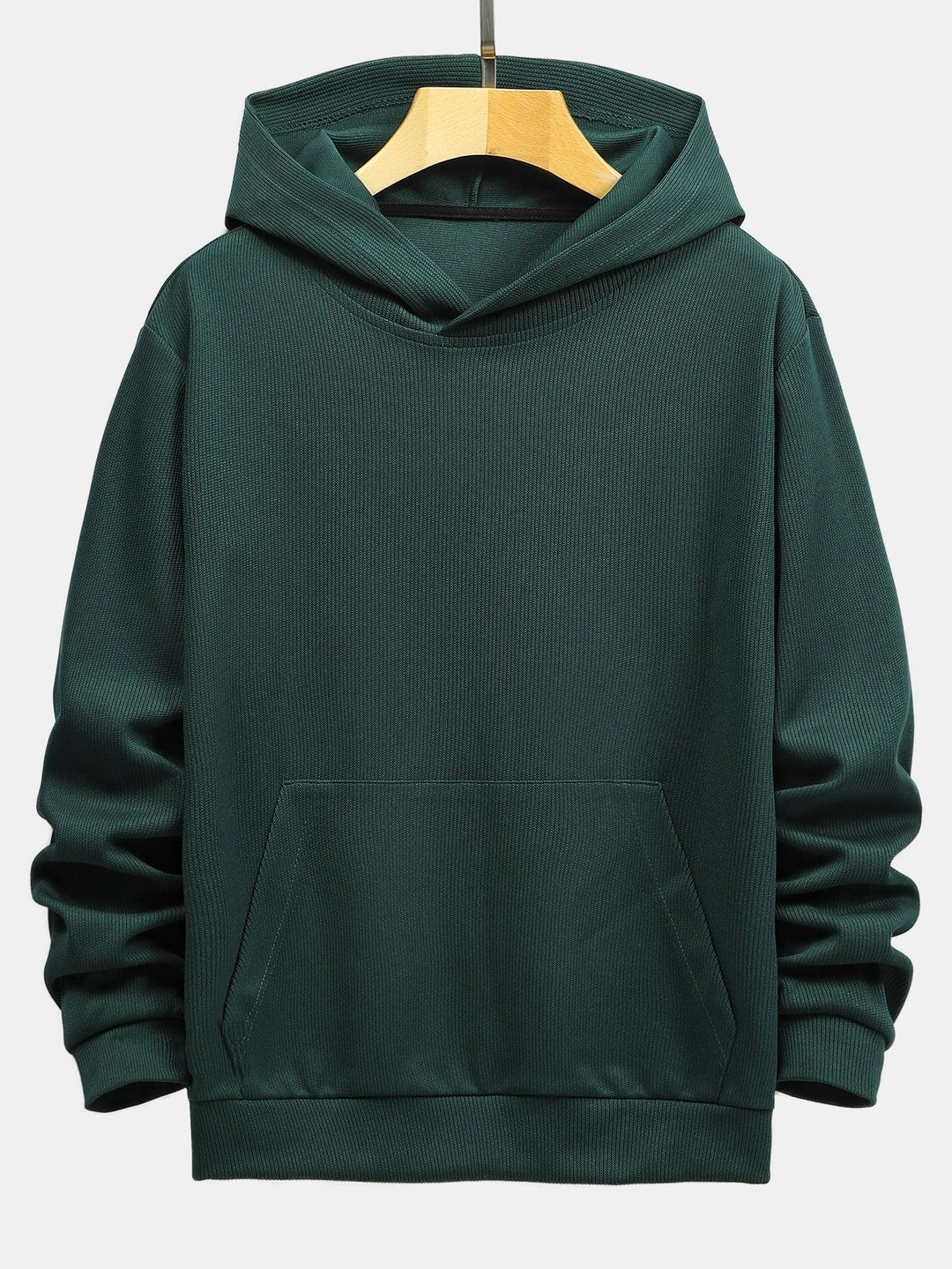 Boudewijn | Gebreide hoodie met ribstructuur
