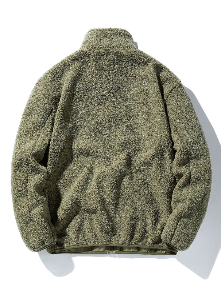 Teun | Teddyfleece jas met rits