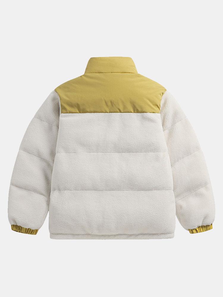 Ruben | Omkeerbare teddy puffer jas