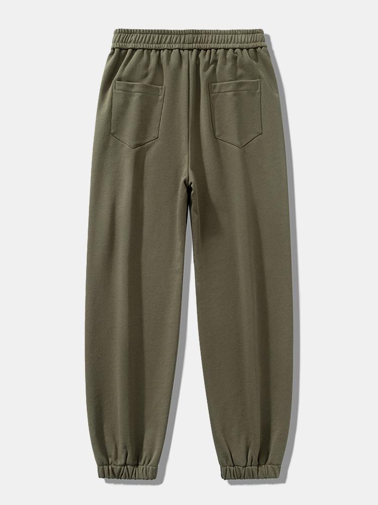 Xavier | Katoenen Joggingbroek met Trekkoord