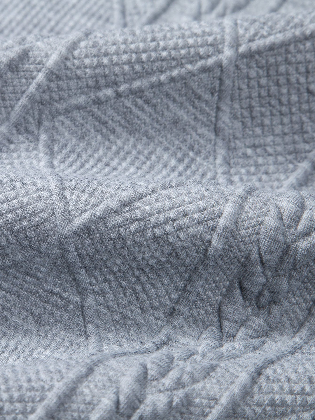 Wout | Sweater met geometrisch jacquarddessin en relaxte pasvorm