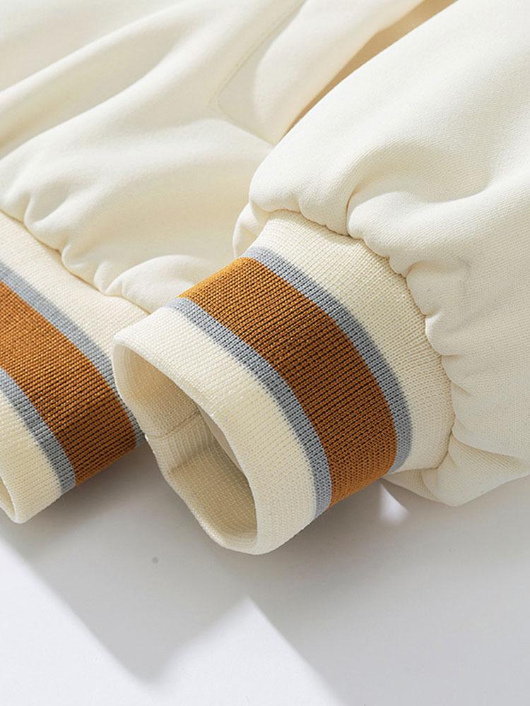 Diederik | Corduroy baseball jack met capuchon