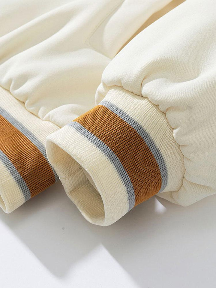 Diederik | Corduroy baseball jack met capuchon