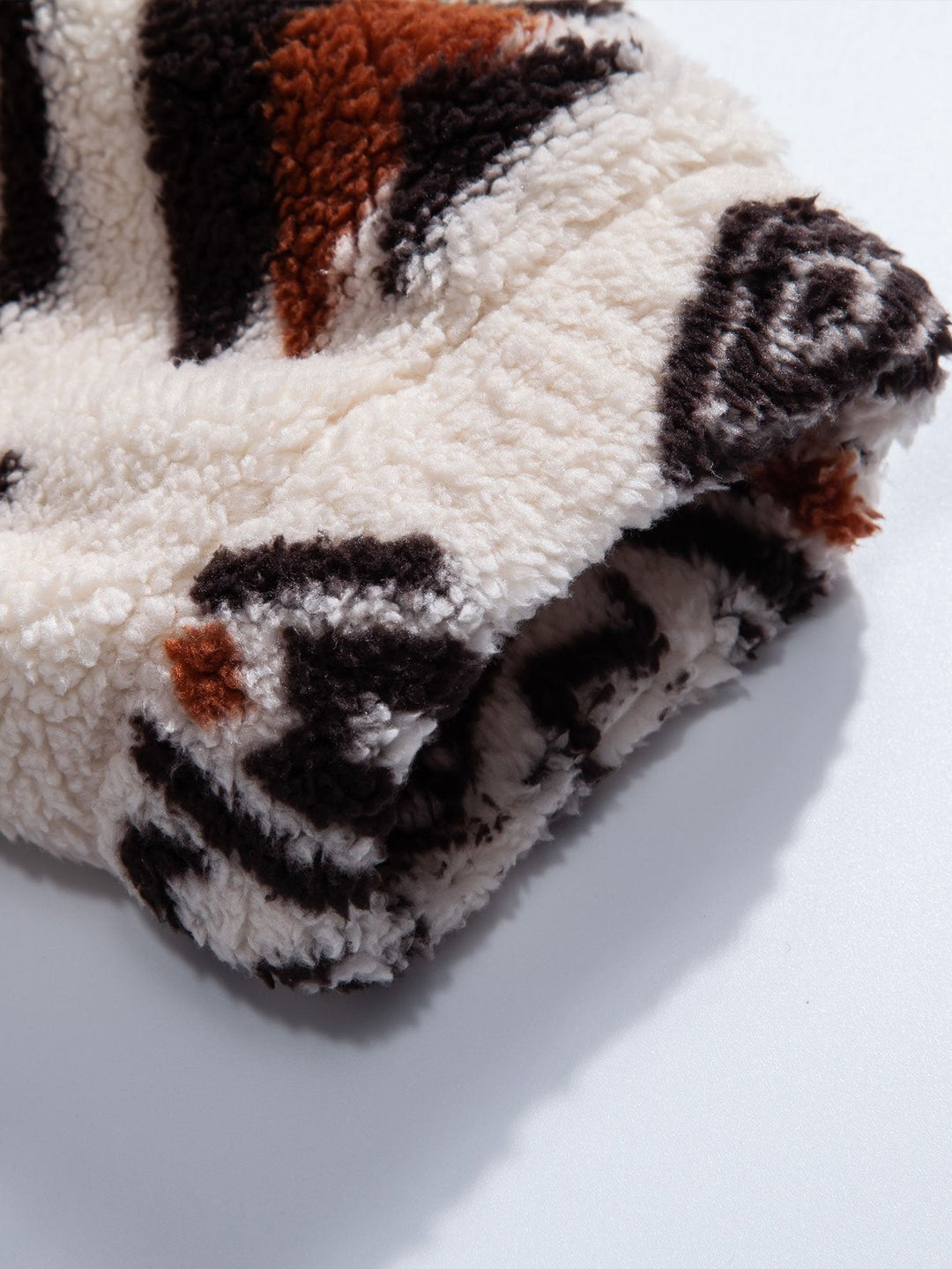 Job | Teddyhoodie met Azteekse print