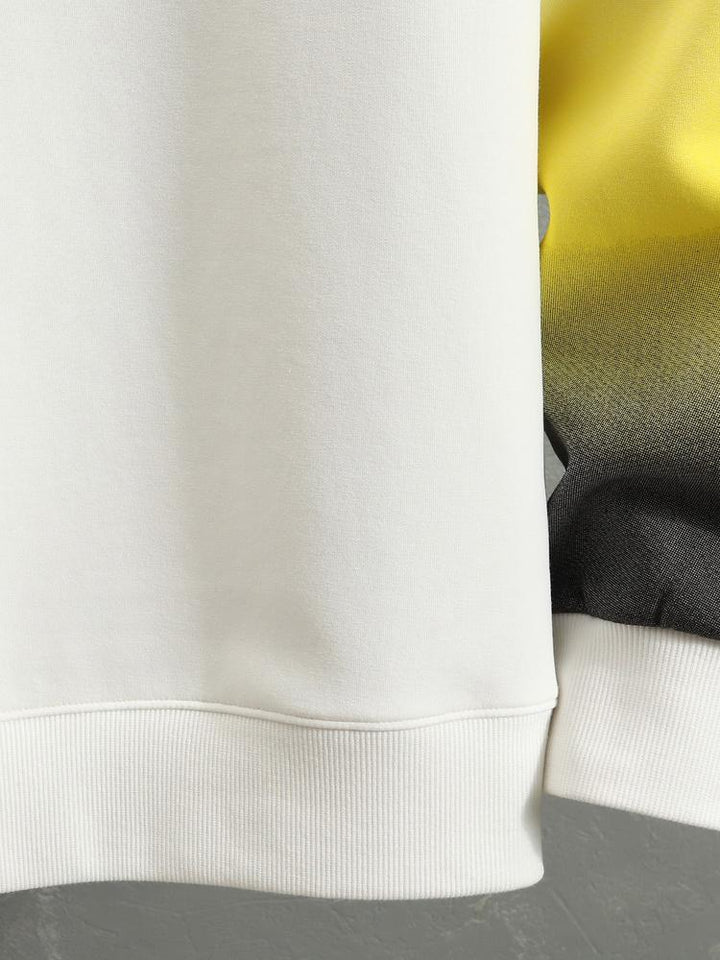 Jonathan | Sweater met kleurverloop en relaxte pasvorm