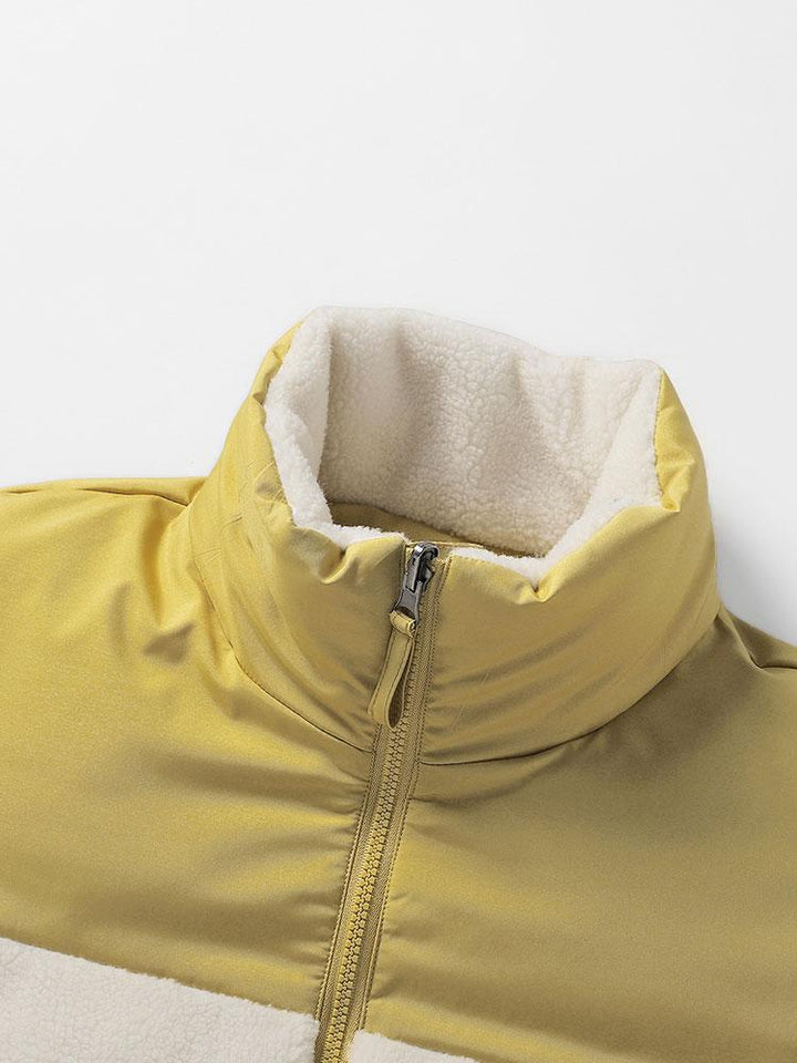 Ruben | Omkeerbare teddy puffer jas
