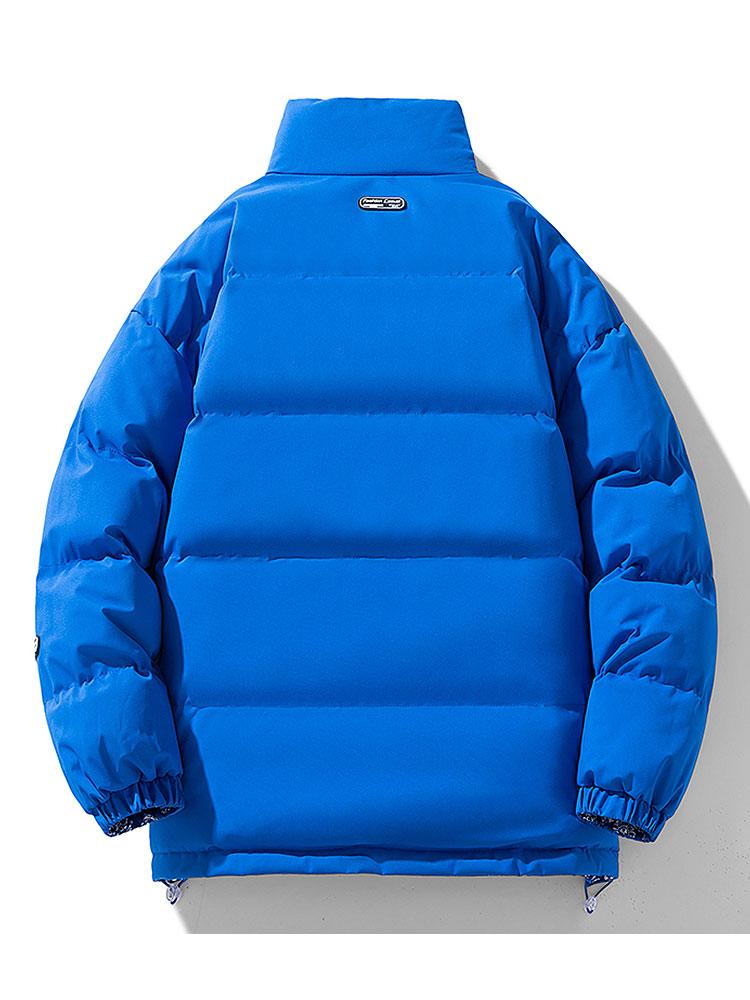 Guus | Omkeerbare puffer jas met paisleyprint