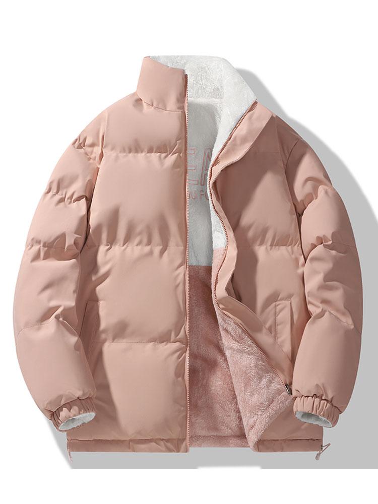 Frank | Omkeerbare teddyfleece jas