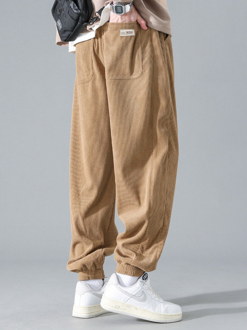 Max | Corduroy Joggingbroek met Trekkoord