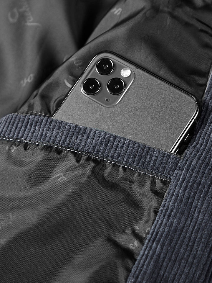 Lars | Corduroy jack van 100% katoen