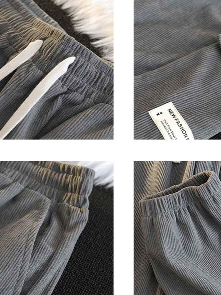Niek | Corduroy Cargo Joggingbroek