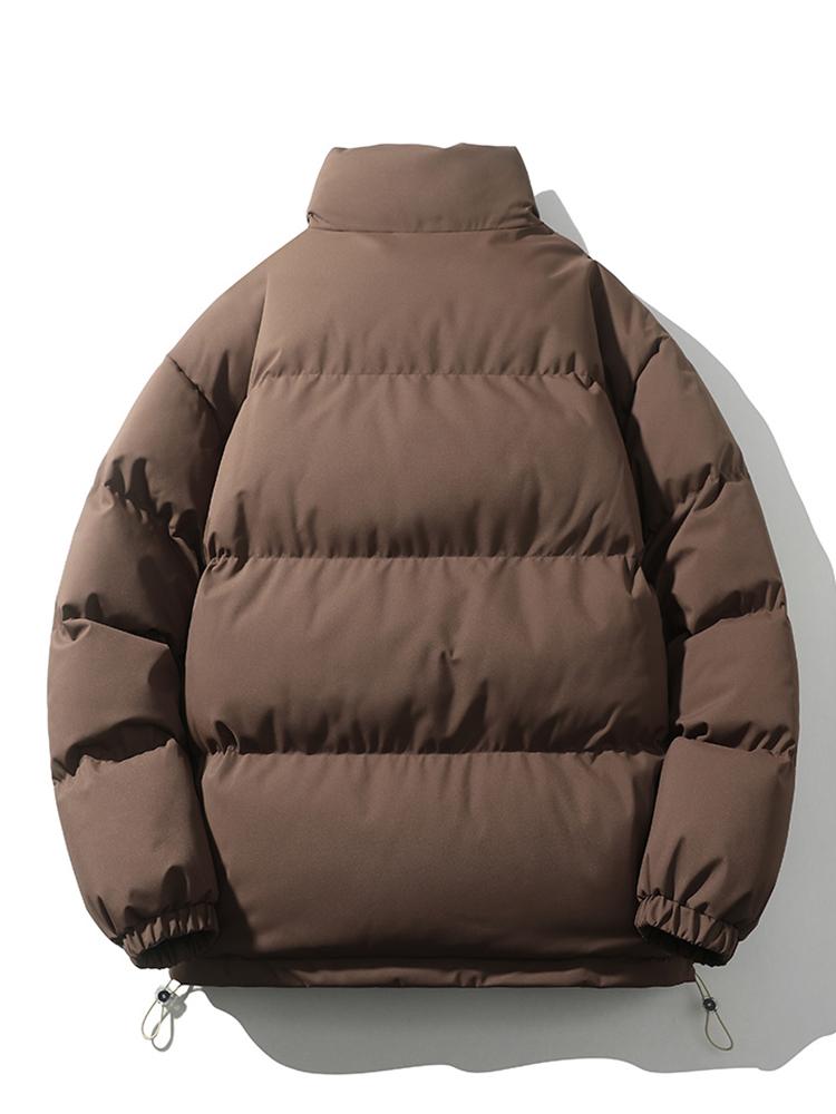 Kevin | Puffer jas met coltrechterkraag