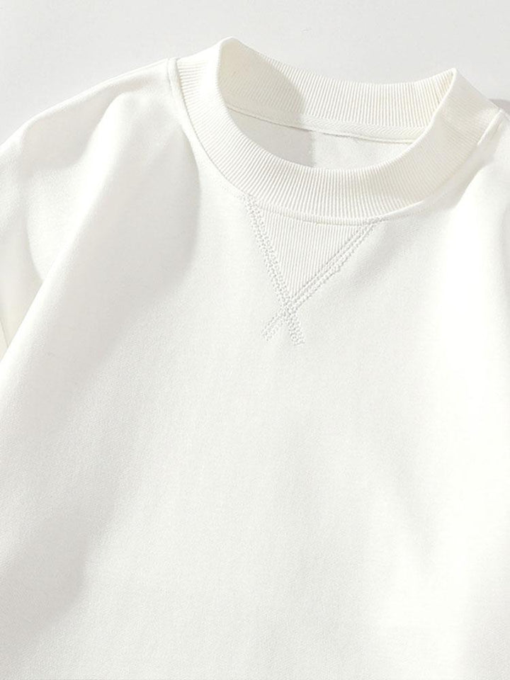 Floris | Sweater met kleurvlakken en ronde hals